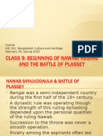 Class 09 - Nawab Siraj-Ud-Daula and Battle of Plassey