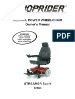 Manual Shoprider Streamer Sport PDF