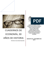 Evolución revista Cuadernos Economía 1981-2010