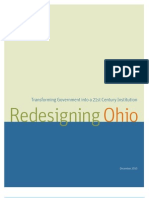Redesigning: Transforming Government Into A 21st Century Institution