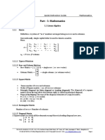 Math Short Notes Revision