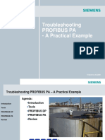 Troubleshooting Profibus Pa - A Practical Example: © Siemens AG 2008