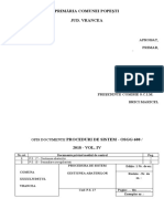 Proceduri Sistem Iregularitati