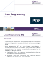 Linear Programming Formulation