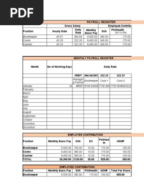 Payroll