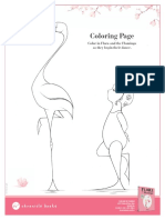 Flora and The Flamingo Activity Sheets