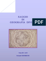 4230 - Saggio Di Geografia Divina Vol III