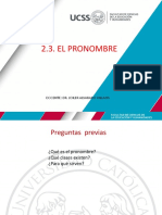 2.2. El Pronombre