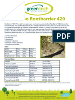 Bamboo Rootbarrier 420 UV Green Tech