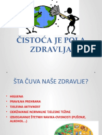 Cistoca Je Pola Zdravlja