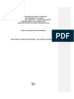 Neurociência e Educação Infantil - Um Capítulo Interessante