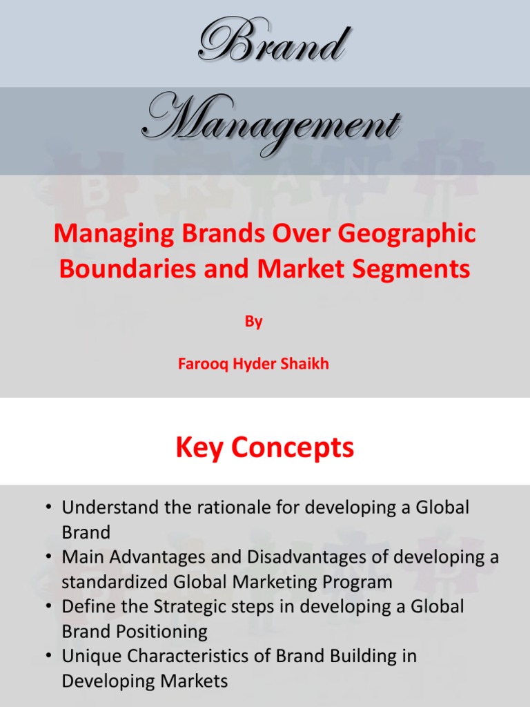 Global Brand Management Strategies | PDF | Brand | Brand Management