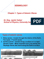 Seismology: Chapter 1: Types of Seismic Waves