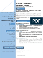 CV Marcelo Navarro Tecsup PDF
