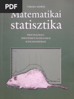 Vargha András - Matematikai Statisztika | PDF