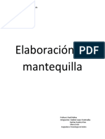 Elaboracion de Mantequilla Diagrama de F