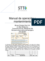 Manual de Operación y Mantenimiento