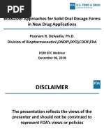 Biowaiver Approaches For Solid Oral Dosage Forms in New Drug Applications - V8 - Final