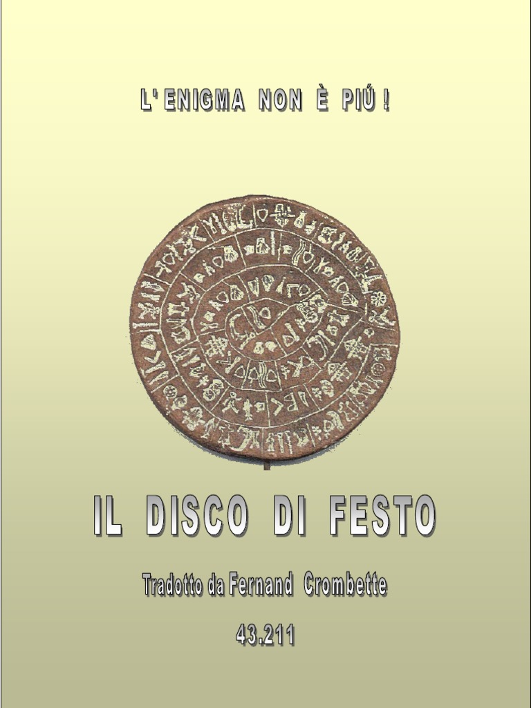 43211 Il Disco Di Festo