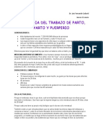 Fisiologia Del Trabajo de Parto