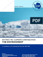 Antarctic Climate Change and the Environment (ACCE) Nov 2009
