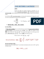 Normas de Vectores y Matrices PDF