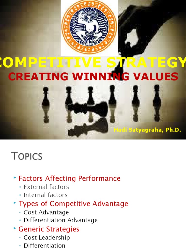 Competitive Strategy for Business Success | PDF | Competitive Advantage ...