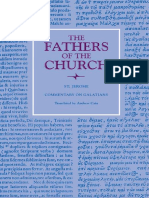 The Fathers of The Church A New Translation Volume 121