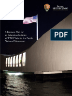 A Business Plan For An Education Institute at WWII Valor in The Pacific National Monument
