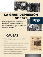 La Gran Depresión de 1929