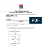 Taller Caja Blanca - Calidad de Software