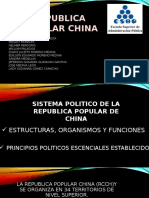 Regimen y Politica de China