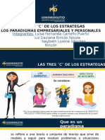 Las Tres C de Los Estrategas