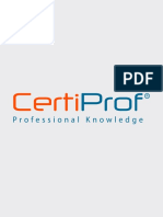 CertiProf Brochure General 2020 - IT CERT