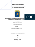 Precios Mercados - Costos y Contabilidad