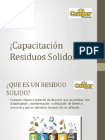 Capacitación Residuos Solidos!