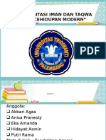 Implementasi Iman Dan Taqwa Dalam Kehidupan Modern