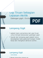 2 Kuliah Galangan Gigit GTSL Akrilik D3TG