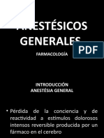 ANESTÉSICOS GENERALES 2018-Modificada