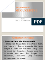 Pert. 4 Dinamika Kristal