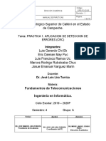 PRACTICA 1. Detección de Errores Por CRC