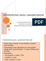 Interpretasi Hasil Laboratorium