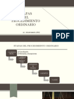 ETAPAS DEL PROCEDIMIENTO ORDINARIO (2)