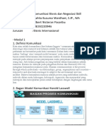 Tugas Ke-6 Komunikasi Bisnis & Negosiasi Skill (Albert Nicteran Pasaribu, NPM CB192220946)