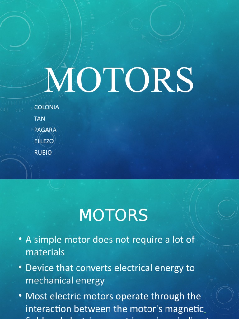 Motors Colonia TAN Pagara Ellezo Rubio PDF