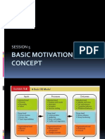 Basic Motivation Concept: Session 5