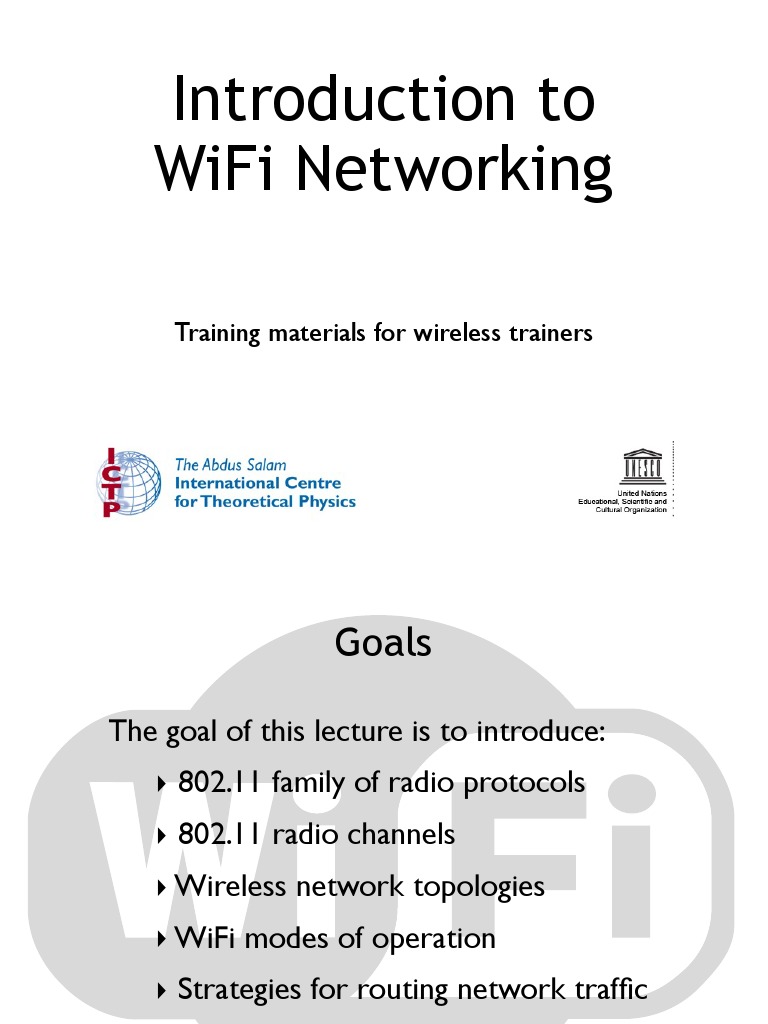 WiFi Networking Basics and Protocols | PDF | Wi Fi | Ieee 802.11