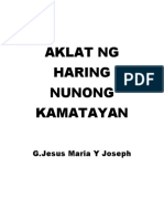 Aklat NG Haring Nunong Kamatayan: G.Jesus Maria Y Joseph