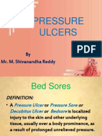 Pressure Ulcers: by Mr. M. Shivanandha Reddy