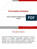 8 - Prescriptive Analytics